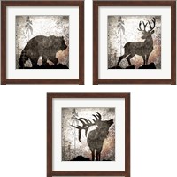Framed Calling Wildlife 3 Piece Framed Art Print Set
