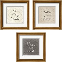 Framed Country Collage 3 Piece Framed Art Print Set