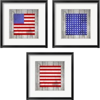 Framed 'American Workshop 3 Piece Framed Art Print Set' border=
