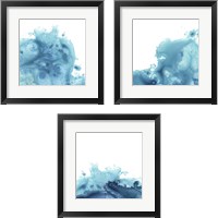 Framed Splash Wave 3 Piece Framed Art Print Set