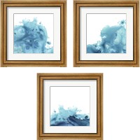 Framed Splash Wave 3 Piece Framed Art Print Set
