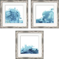 Framed Splash Wave 3 Piece Framed Art Print Set