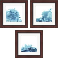 Framed Splash Wave 3 Piece Framed Art Print Set