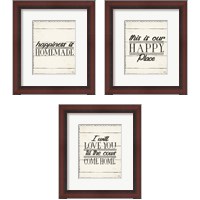 Framed Country Thoughts 3 Piece Framed Art Print Set