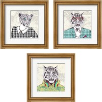 Framed Funny Animals 3 Piece Framed Art Print Set