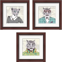 Framed Funny Animals 3 Piece Framed Art Print Set