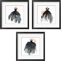 Framed Little Black Dress 3 Piece Framed Art Print Set