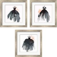 Framed Little Black Dress 3 Piece Framed Art Print Set