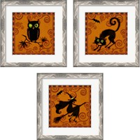 Framed 'Spooktacular  3 Piece Framed Art Print Set' border=