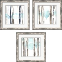 Framed Snow Line 3 Piece Framed Art Print Set