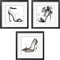 Framed Glamourous  3 Piece Framed Art Print Set