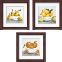 Framed Fruit Bowl 3 Piece Framed Art Print Set