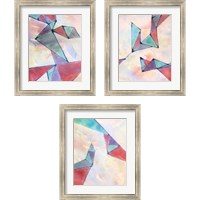 Framed Lucent Shards 3 Piece Framed Art Print Set