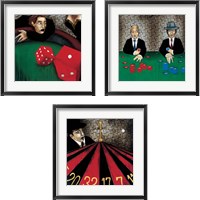 Framed Table Games 3 Piece Framed Art Print Set