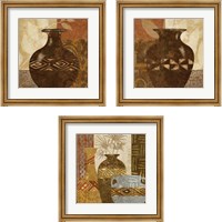 Framed Ethnic Vase 3 Piece Framed Art Print Set