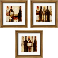 Framed Smokey Wine 3 Piece Framed Art Print Set