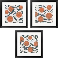 Framed Red Clover 3 Piece Framed Art Print Set