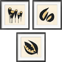 Framed 'Mod Pod 3 Piece Framed Art Print Set' border=