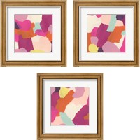 Framed Pink Slip 3 Piece Framed Art Print Set