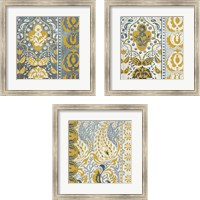 Framed 'Exotic Journey  3 Piece Framed Art Print Set' border=