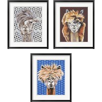 Framed Animal Patterns 3 Piece Framed Art Print Set