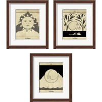 Framed 'All Hallow's Eve 3 Piece Framed Art Print Set' border=