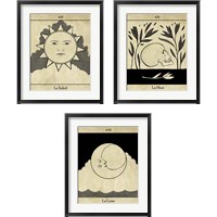 Framed All Hallow's Eve 3 Piece Framed Art Print Set