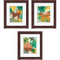 Framed Graphic Jungle 3 Piece Framed Art Print Set