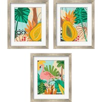 Framed Graphic Jungle 3 Piece Framed Art Print Set