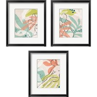 Framed Tropical Nude 3 Piece Framed Art Print Set