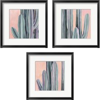 Framed 'Desert Dawn 3 Piece Framed Art Print Set' border=