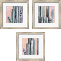 Framed 'Desert Dawn 3 Piece Framed Art Print Set' border=