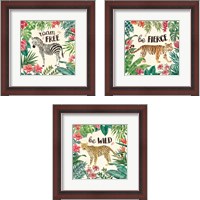 Framed Jungle Vibes 3 Piece Framed Art Print Set