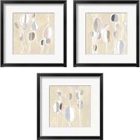 Framed 'String Garden 3 Piece Framed Art Print Set' border=