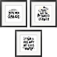Framed Give Me Space 3 Piece Framed Art Print Set
