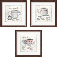 Framed American Diner 3 Piece Framed Art Print Set