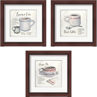 Framed American Diner 3 Piece Framed Art Print Set