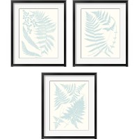 Framed Serene Ferns 3 Piece Framed Art Print Set