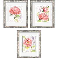 Framed Maison Des Fleurs 3 Piece Framed Art Print Set