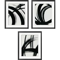 Framed Spontaneous  3 Piece Framed Art Print Set