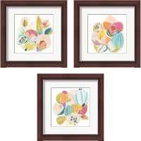 Framed Floral Vibe 3 Piece Framed Art Print Set