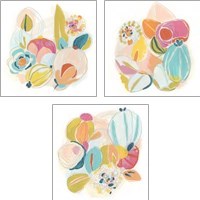 Framed Floral Vibe 3 Piece Art Print Set
