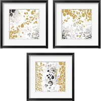 Framed 'Speckled Trio 3 Piece Framed Art Print Set' border=