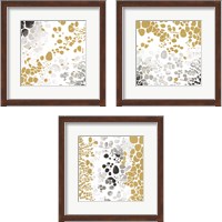 Framed 'Speckled Trio 3 Piece Framed Art Print Set' border=
