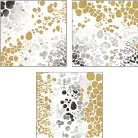 Framed Speckled Trio 3 Piece Art Print Set