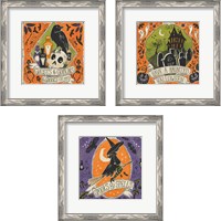 Framed 'Stay Creepy 3 Piece Framed Art Print Set' border=