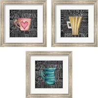 Framed Coffee of the Day 3 Piece Framed Art Print Set