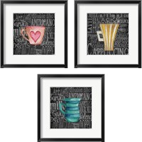Framed Coffee of the Day 3 Piece Framed Art Print Set