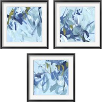 Framed Into the Blue 3 Piece Framed Art Print Set