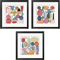 Framed Colour Code 3 Piece Framed Art Print Set